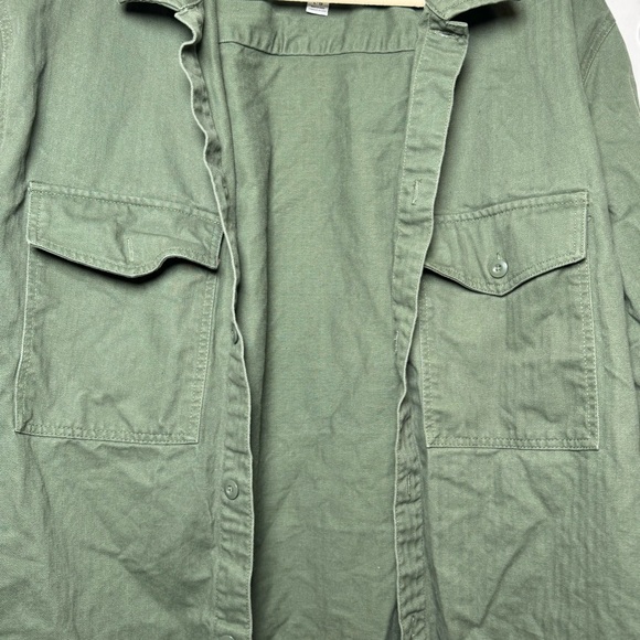 BDG Oversized Canvas Cargo Utility Jacket Size Large - Picture 2 of 8